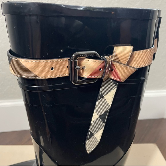 Burberry Kenyon Nova Rainboots Size 8 - Picture 5 of 16